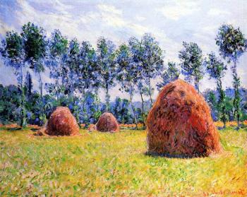 尅勞德 莫奈 Haystacks at Giverny